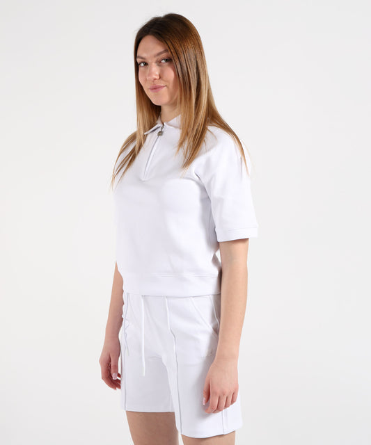 Polo K-WAY LOZANY INTERLOCK Bianco | K-WAY Polo K-WAY LOZANY INTERLOCK Bianco | K-WAY