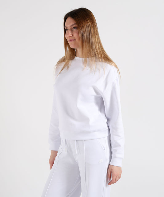 Sweatshirts K-WAY LOIZELLE INTERLOCK Bianco | K-WAY Sweatshirts K-WAY LOIZELLE INTERLOCK Bianco | K-WAY