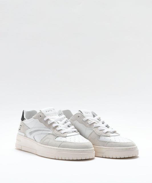 Sneakers D.A.T.E. TORNEO PURE BASIC WHITE-BLACK Bianco/nero | D.A.T.E. Sneakers D.A.T.E. TORNEO PURE BASIC WHITE-BLACK Bianco/nero | D.A.T.E.