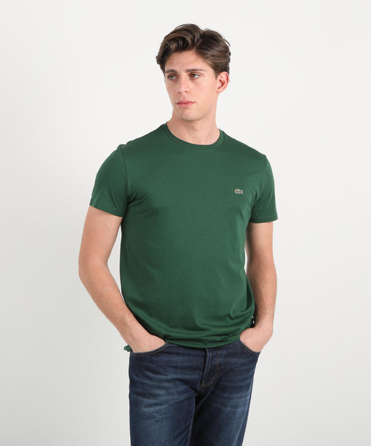 T-shirts LACOSTE Cotton T-Shirt Verde | LACOSTE T-shirts LACOSTE Cotton T-Shirt Verde | LACOSTE