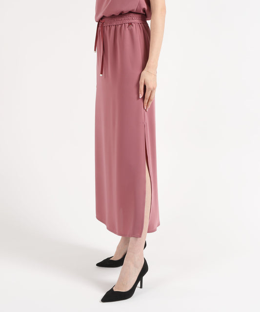 Gonne HERNO Gonna midi in raso Rosa | HERNO Gonne HERNO Gonna midi in raso Rosa | HERNO