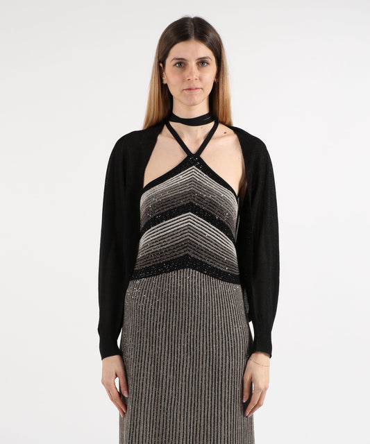 Shrugs D.EXTERIOR Glitter Bolero Nero | D.EXTERIOR Shrugs D.EXTERIOR Glitter Bolero Nero | D.EXTERIOR