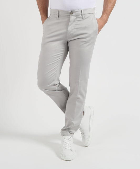 Pantaloni RE-HASH mucha chinos con risvolto Grigio azzurro | RE-HASH Pantaloni RE-HASH mucha chinos con risvolto Grigio azzurro | RE-HASH
