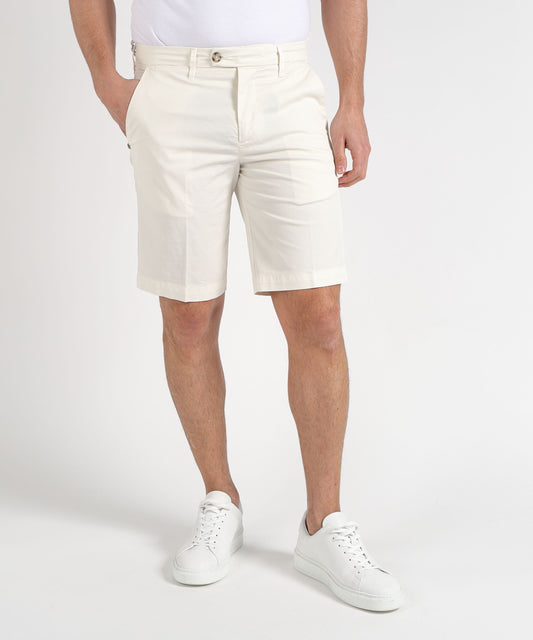 Bermuda RE-HASH Bermuda uomo in cotone stretch Naturale | RE-HASH Bermuda RE-HASH Bermuda uomo in cotone stretch Naturale | RE-HASH