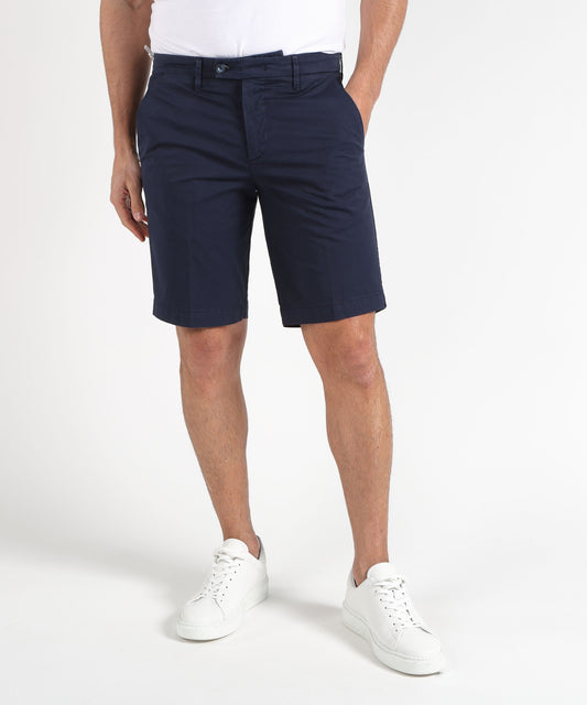 Bermuda RE-HASH Bermuda uomo in cotone stretch Blu | RE-HASH Bermuda RE-HASH Bermuda uomo in cotone stretch Blu | RE-HASH