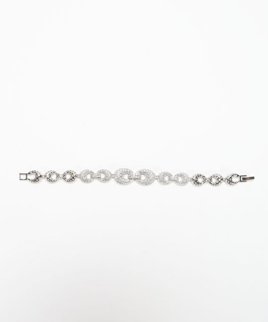 Bracelets ENZO RUSSO Crystal Cubic Zirconia Bracelet with Gold Plating Argento | ENZO RUSSO Bracelets ENZO RUSSO Crystal Cubic Zirconia Bracelet with Gold Plating Argento | ENZO RUSSO