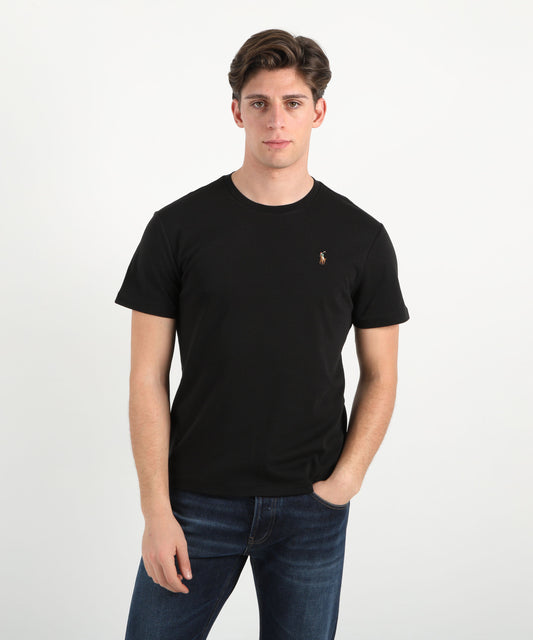 T-shirts POLO RALPH LAUREN pima cotton t-shirt Nero | POLO RALPH LAUREN T-shirts POLO RALPH LAUREN pima cotton t-shirt Nero | POLO RALPH LAUREN