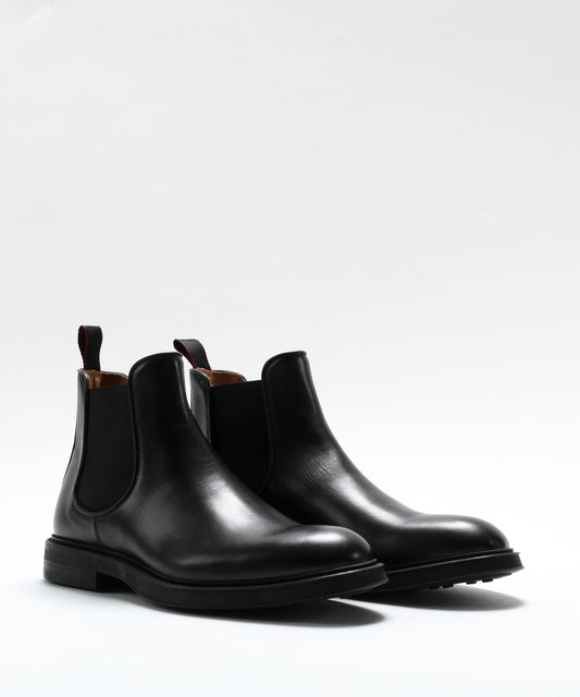 Scarpe CORVARI Beatles in Pelle con Effetto Sfumato e Fondo in Gomma Nero | CORVARI Scarpe CORVARI Beatles in Pelle con Effetto Sfumato e Fondo in Gomma Nero | CORVARI