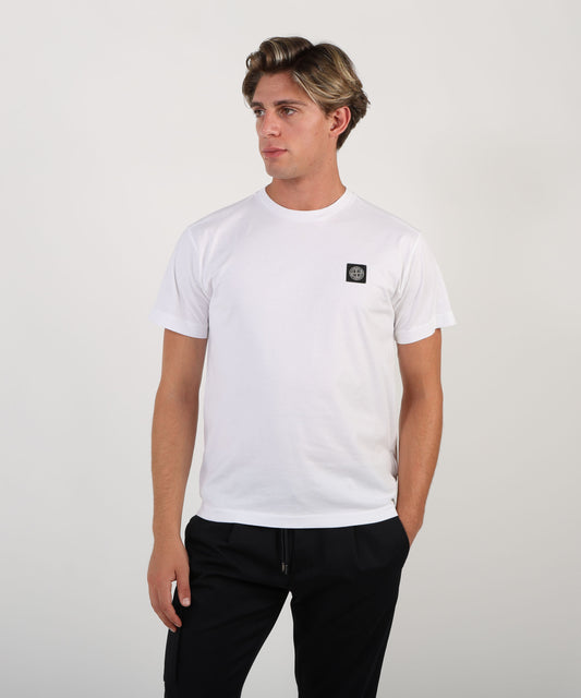 T-shirt STONE ISLAND T-shirt in jersey Bianco | STONE ISLAND T-shirt STONE ISLAND T-shirt in jersey Bianco | STONE ISLAND
