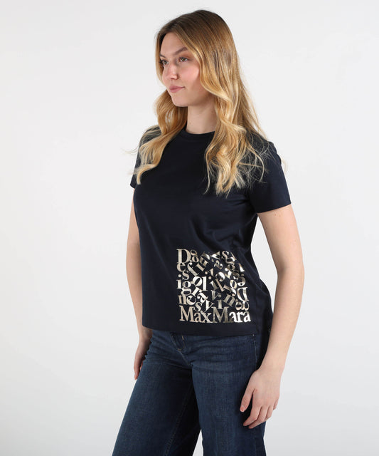 T-shirt 'S MAX MARA T-shirt edile Navy | 'S MAX MARA T-shirt 'S MAX MARA T-shirt edile Navy | 'S MAX MARA