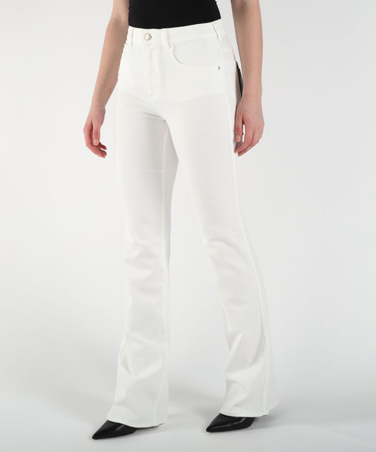 Trousers EMPORIO ARMANI Mid-Rise Flared Jeans Bianco | EMPORIO ARMANI Trousers EMPORIO ARMANI Mid-Rise Flared Jeans Bianco | EMPORIO ARMANI
