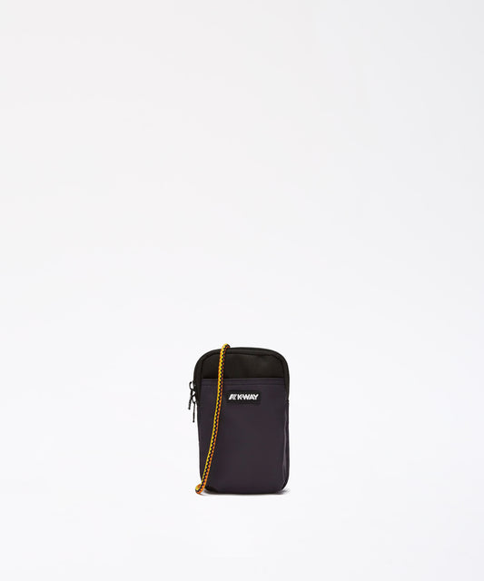 Crossbody bags K-WAY vitree Phone holder Nero | K-WAY Crossbody bags K-WAY vitree Phone holder Nero | K-WAY