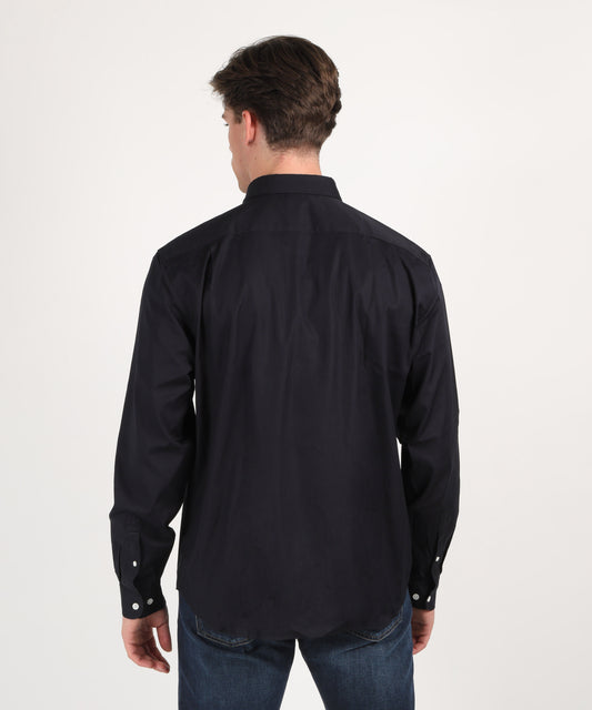 Shirts LACOSTE Long-Sleeve Shirt Blu scuro | LACOSTE Shirts LACOSTE Long-Sleeve Shirt Blu scuro | LACOSTE