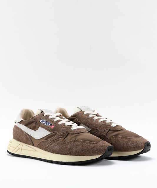 Sneakers AUTRY SNEAKERS REELWIND LOW IN NYLON E SUEDE BIANCO E TUNDRA Marrone | AUTRY Sneakers AUTRY SNEAKERS REELWIND LOW IN NYLON E SUEDE BIANCO E TUNDRA Marrone | AUTRY