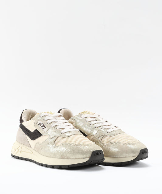 Sneakers AUTRY Sneakers REELWIND - Laminato Platino Brown Multicolor | AUTRY Sneakers AUTRY Sneakers REELWIND - Laminato Platino Brown Multicolor | AUTRY