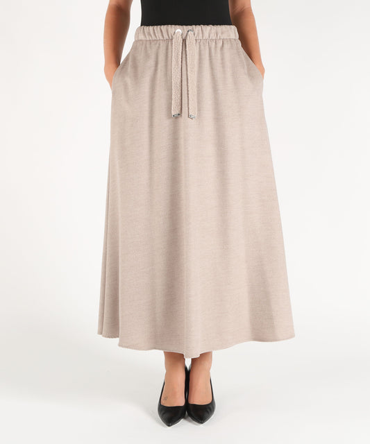 Gonne HERNO Gonna lunga con coulisse Chantilly | HERNO Gonne HERNO Gonna lunga con coulisse Chantilly | HERNO