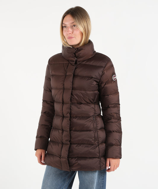 Piumini COLMAR Piumino sciancrato Marrone | COLMAR Piumini COLMAR Piumino sciancrato Marrone | COLMAR