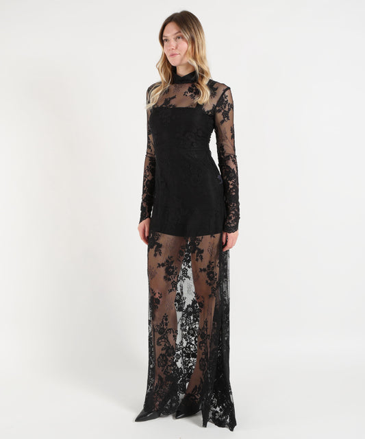 SILENCE LIMITED Abito Lungo In Pizzo Floreale nara dress Nara Floral Lace Maxi Dress SILENCE LIMITED Abito Lungo In Pizzo Floreale nara dress Nara Floral Lace Maxi Dress