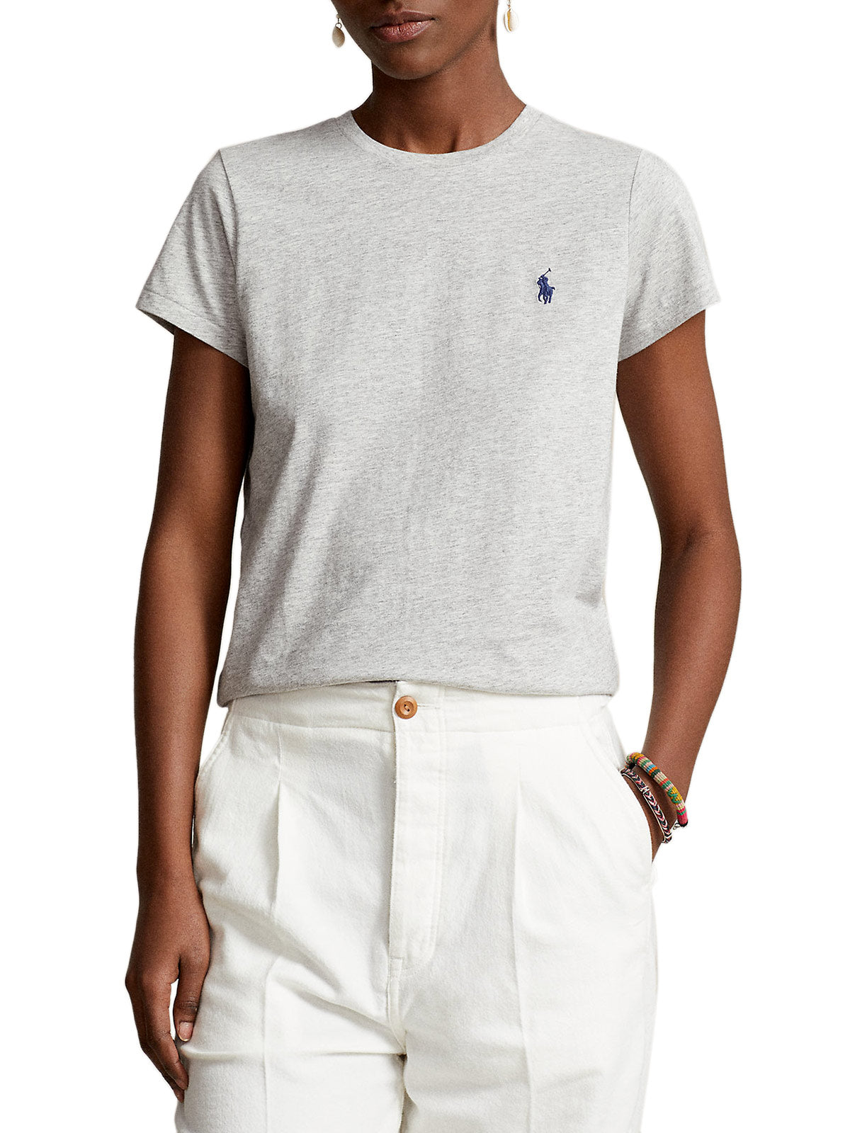 POLO RALPH LAUREN T-shirt in cotone con logo