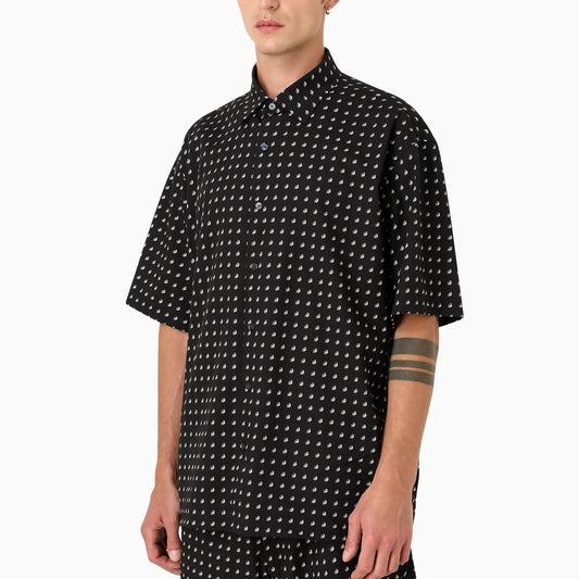 EMPORIO ARMANI Camicia con dettagli logati