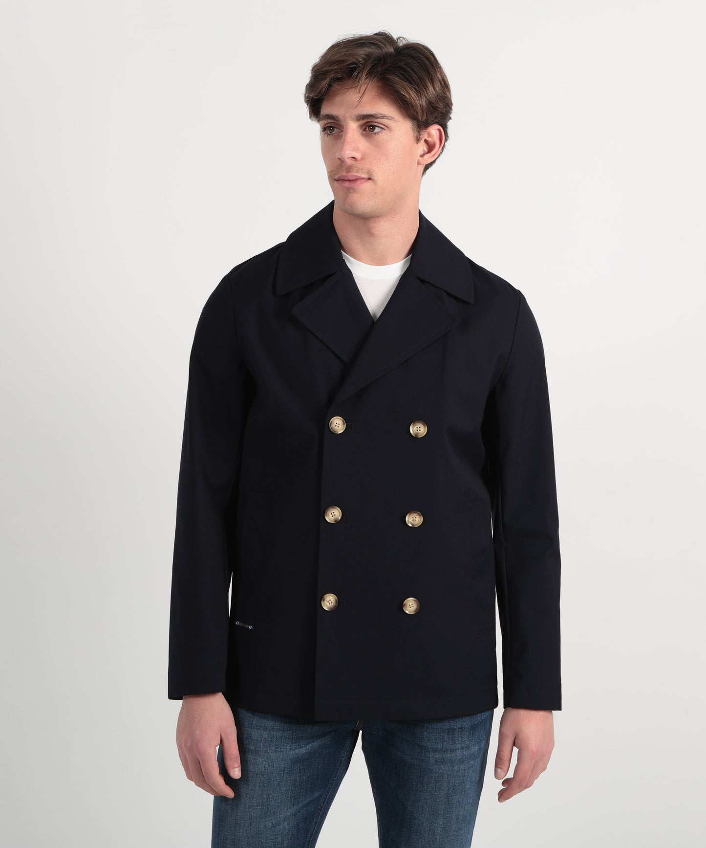 LIUJO Trench corto doppiopetto