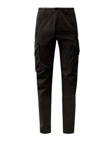 C.P. COMPANY stretch sateen ergonomic lens cargo pants