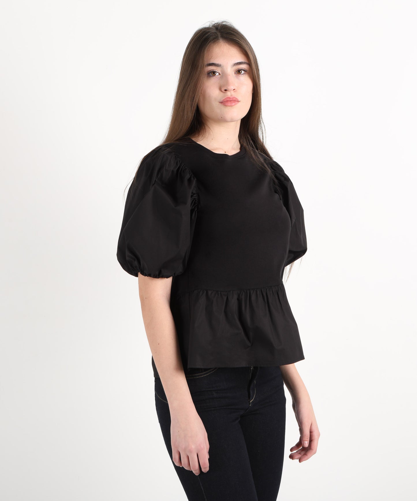 LIUJO WHITE Blusa in jersey