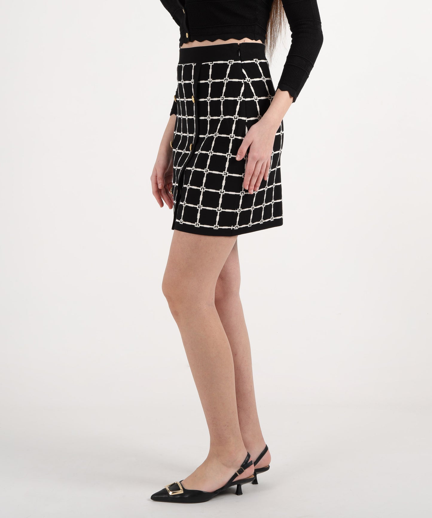 ELISABETTA FRANCHI gonna in maglia
