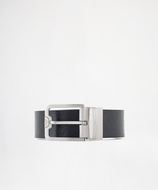 EMPORIO ARMANI cintura in pelle logata