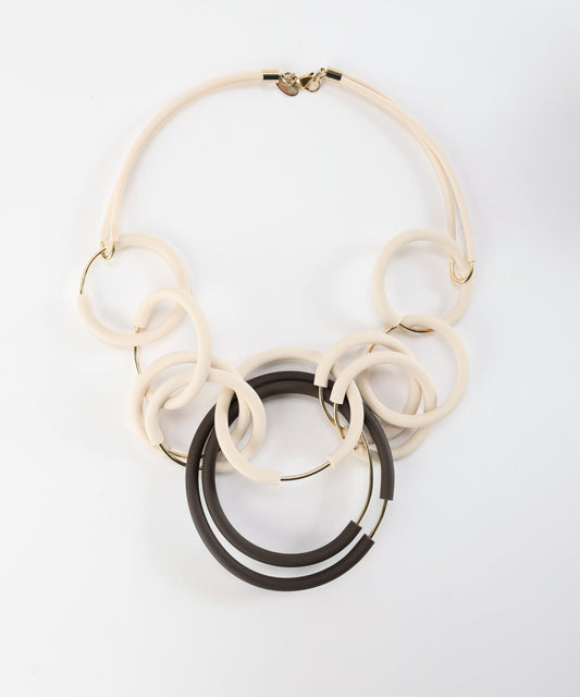 LIVIANA CONTI Collana in ottone