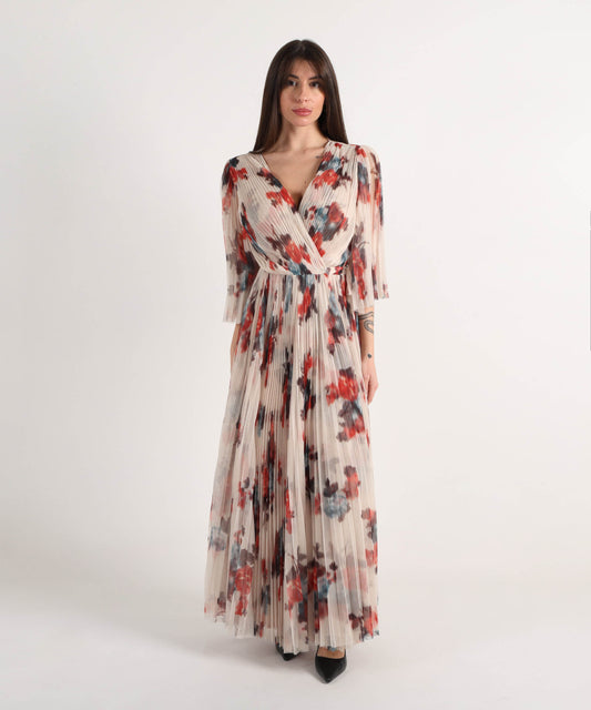 PHILOSOPHY Abito tulle stampato