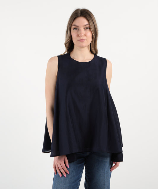 MEIMEI Blusa smanicata