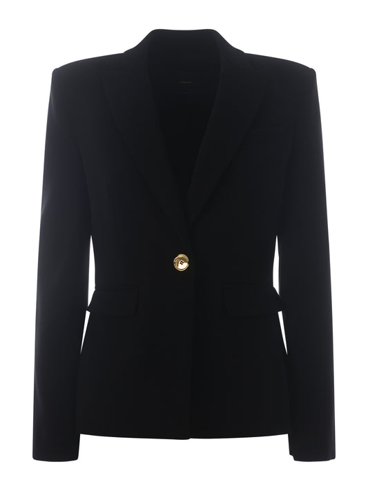 PINKO giacca humahuaca in crepe