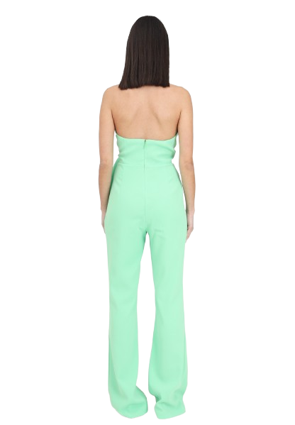 PINKO tuta extradry in crepe stretch