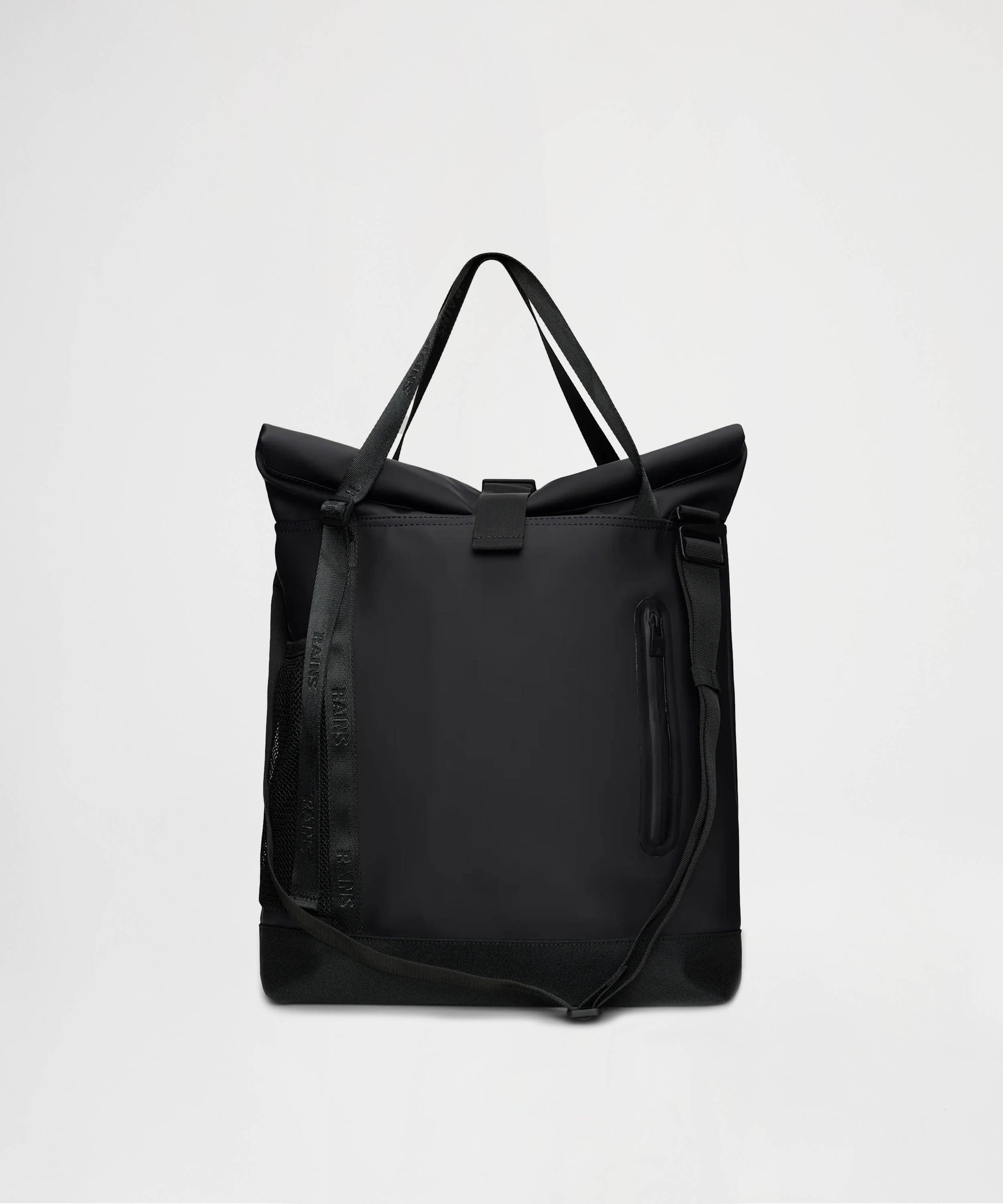 RAINS Borsa trail rolltop tote