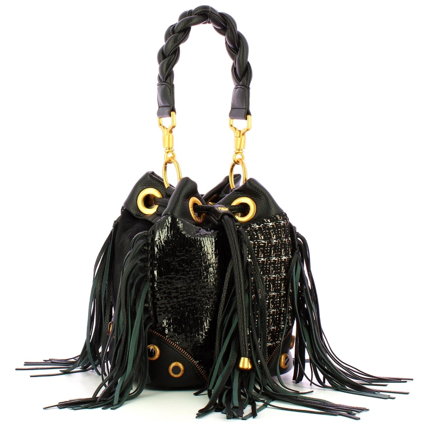 LA CARRIE phoebe angle zip bucket