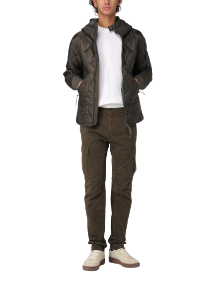 C.P. COMPANY liner papped hooded jacket