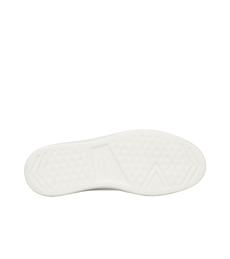 Sneakers in pelle di bufalo con suola in gomma