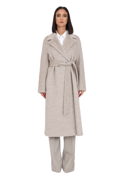MAX MARA Cappotto midi da donna in alpaca e lana