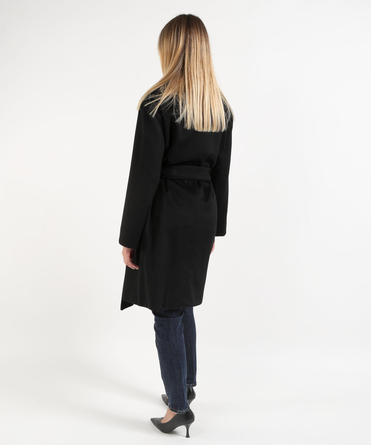 Coats MAX MARA Tiger Coat Nero | MAX MARA