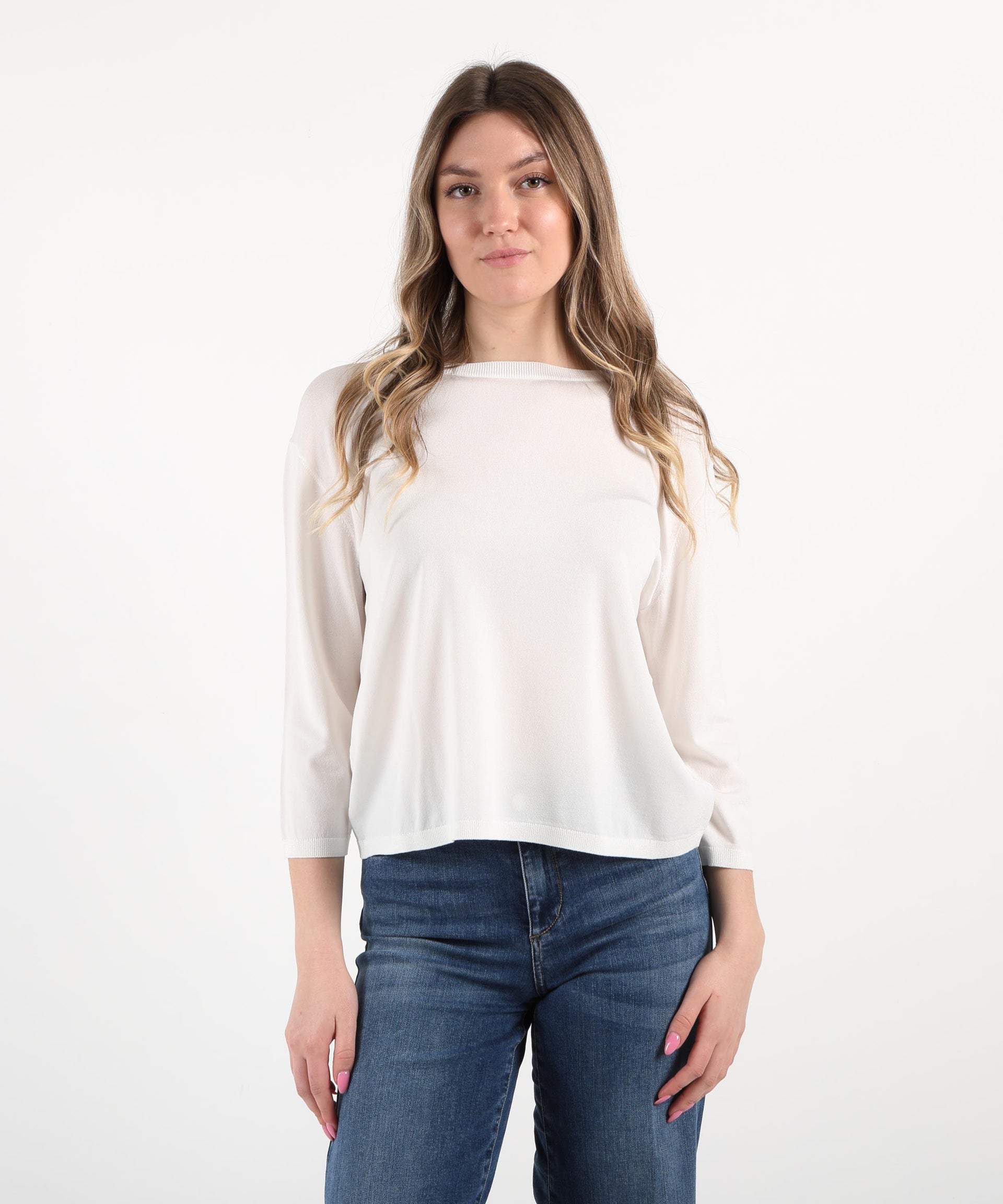 MAIDA MILA Maglia collo ampio