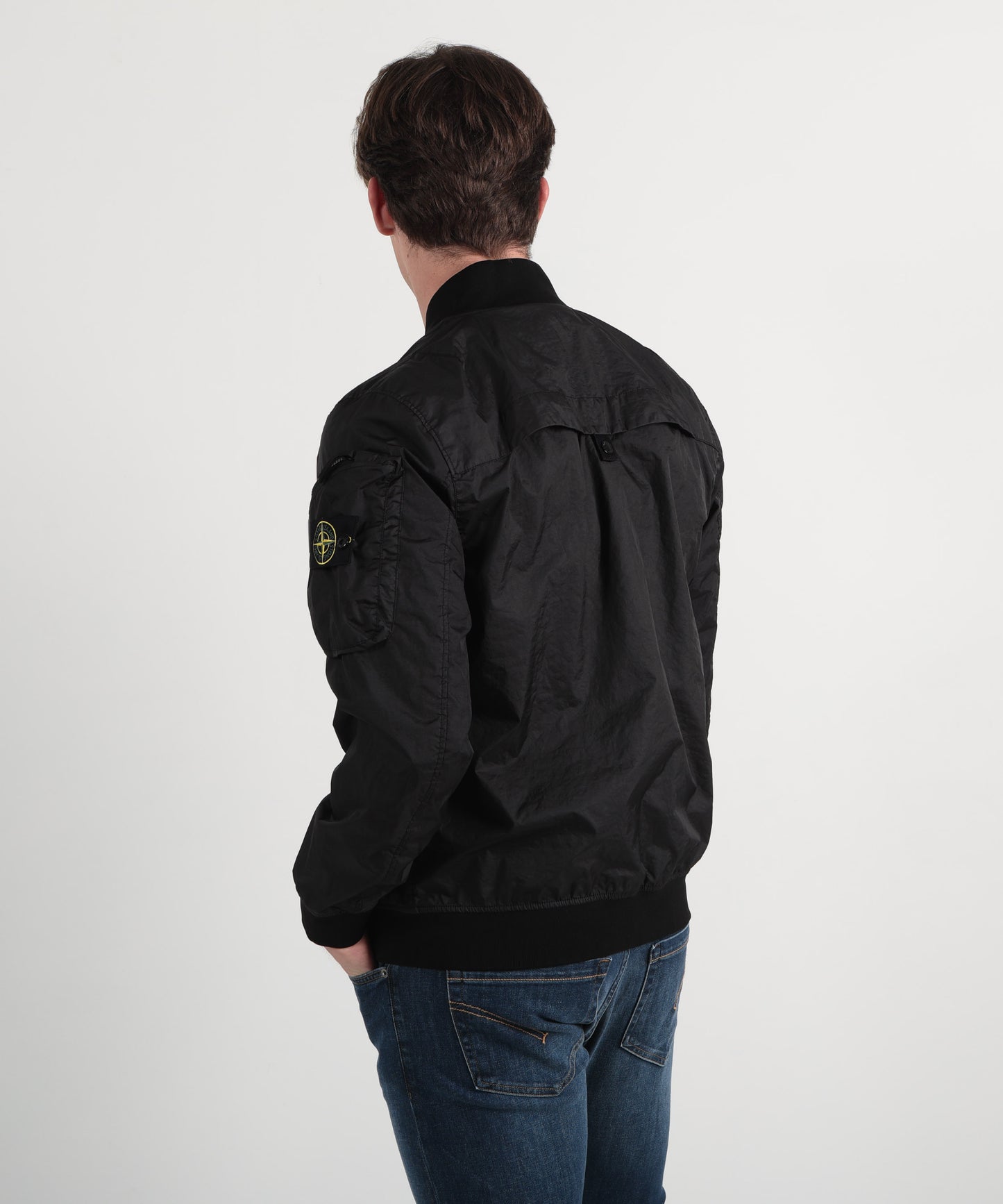 STONE ISLAND Bomber con zip