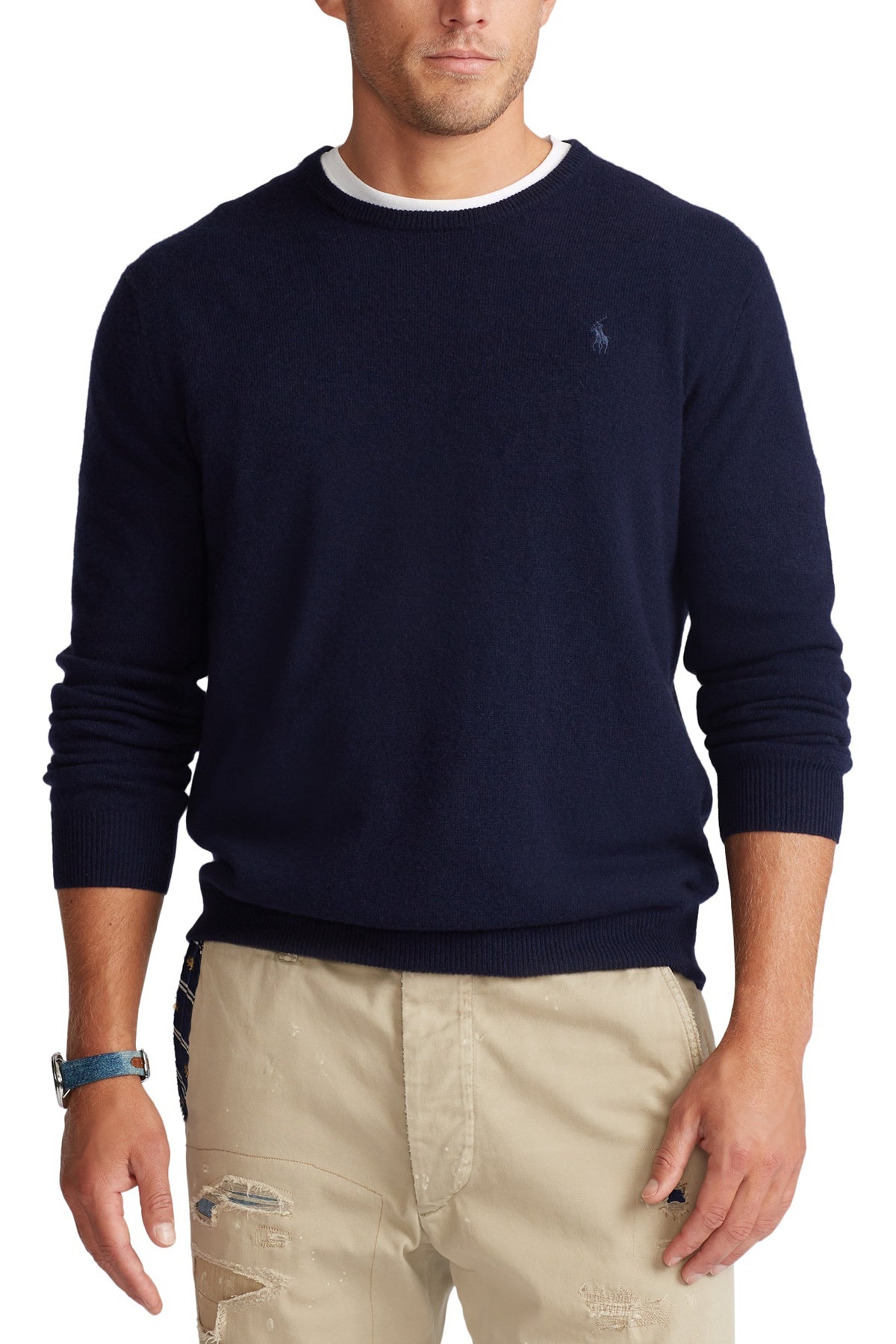 POLO RALPH LAUREN Maglione girocollo in lana merino