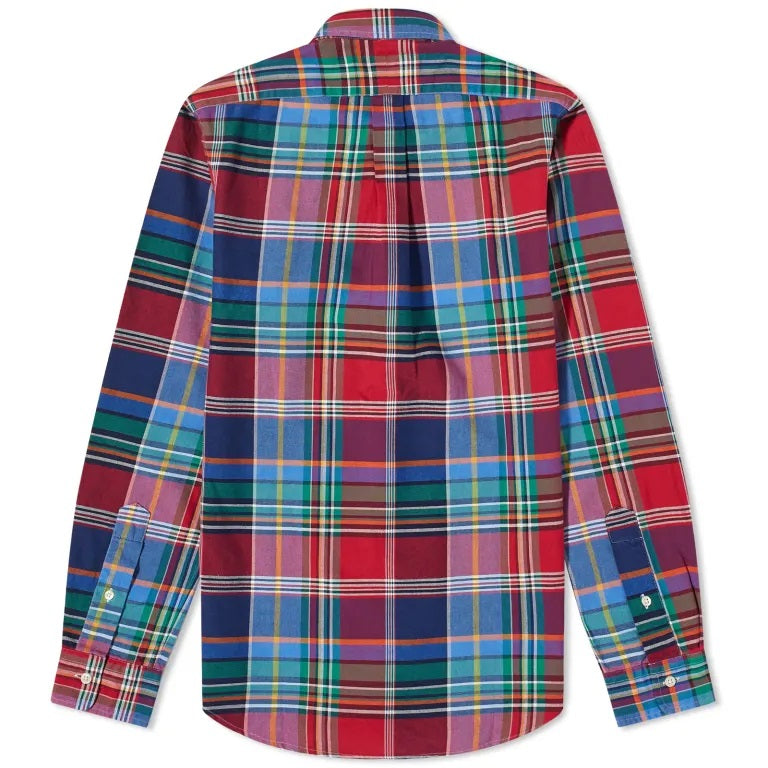 POLO RALPH LAUREN POLO RALPH LAUREN CAMICIA OXFORD A QUADRI CON BOTTONI