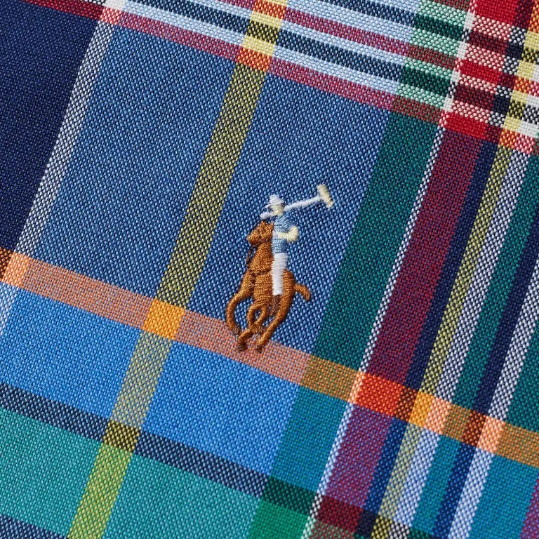 POLO RALPH LAUREN POLO RALPH LAUREN CAMICIA OXFORD A QUADRI CON BOTTONI