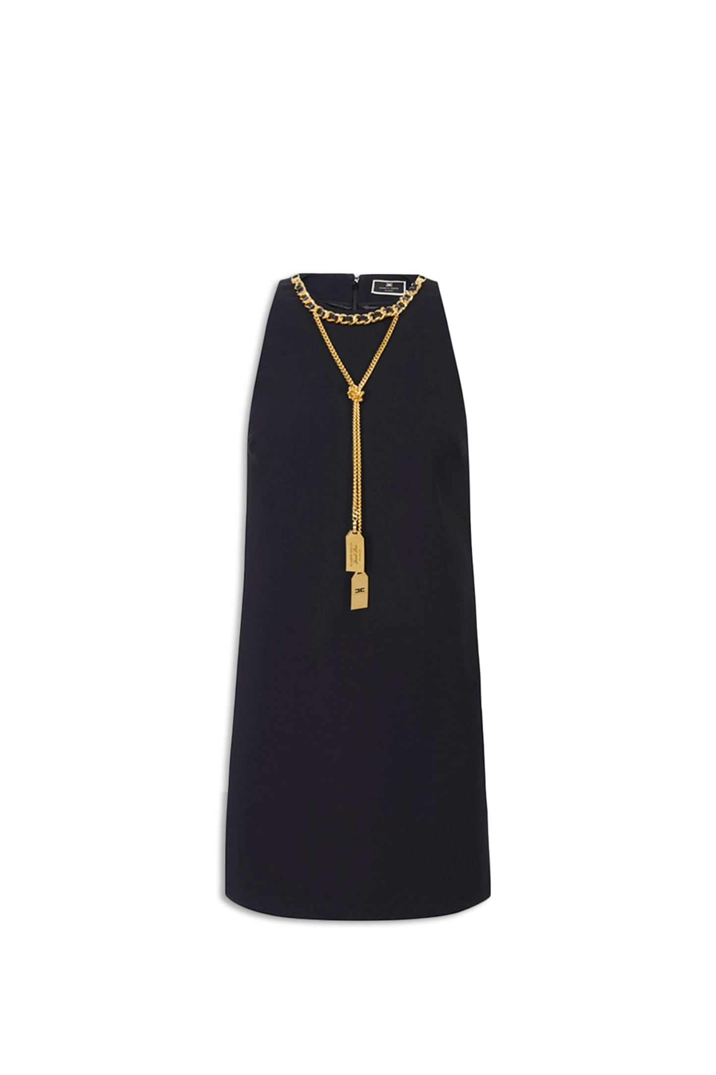 ELISABETTA FRANCHI Smanicato in crepe stretch