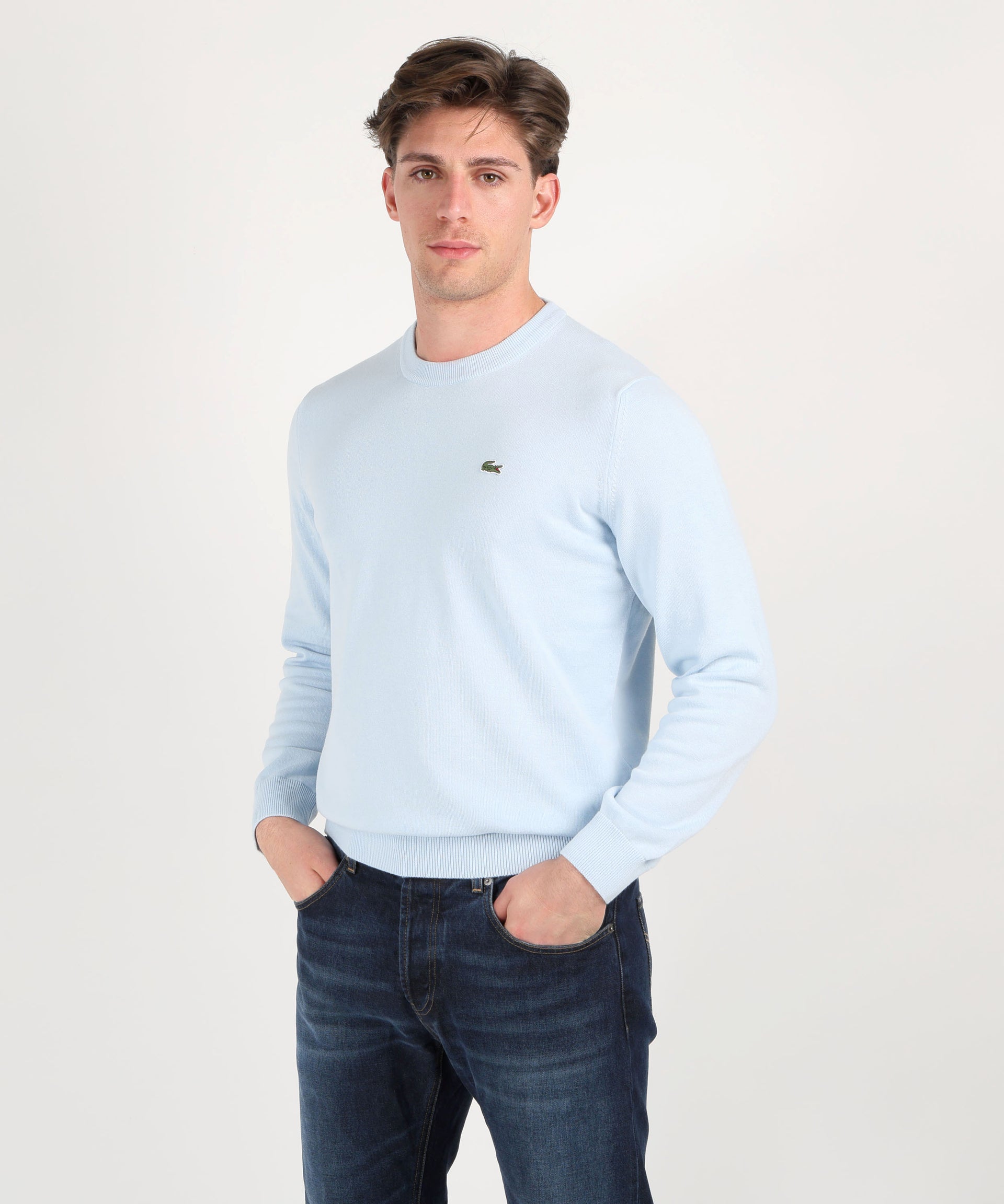 LACOSTE maglia girocollo