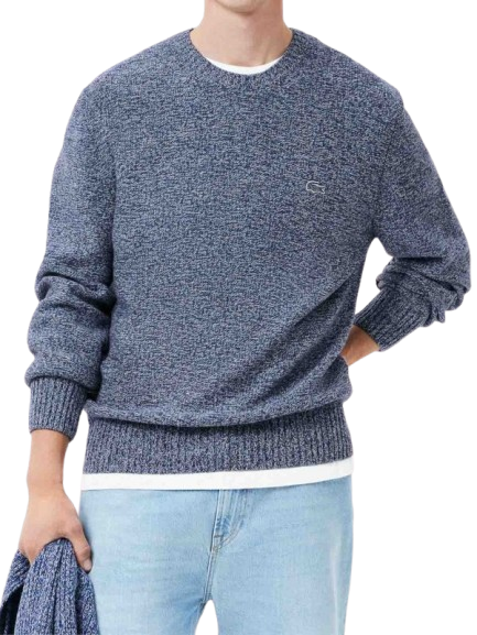 LACOSTE maglione collo rotondo