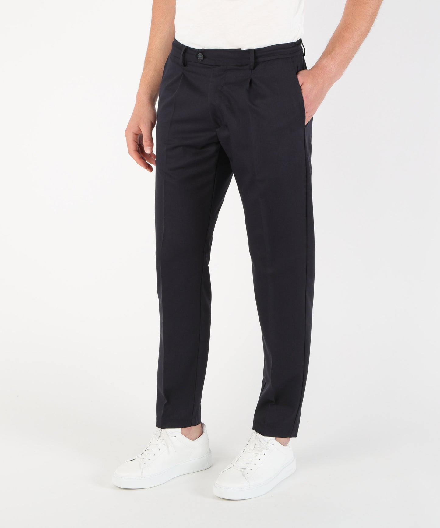 MARINO Pantalone effetto lana