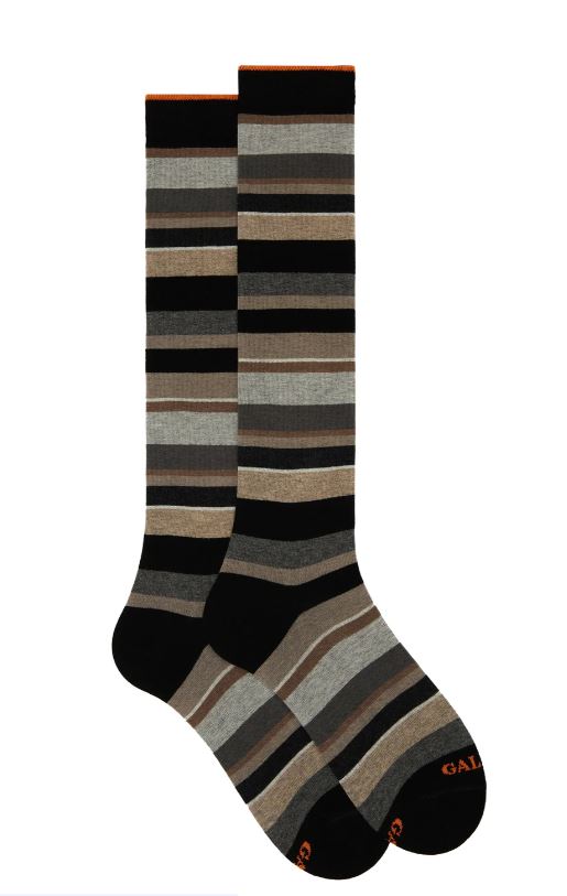 GALLO calze righe multicolor